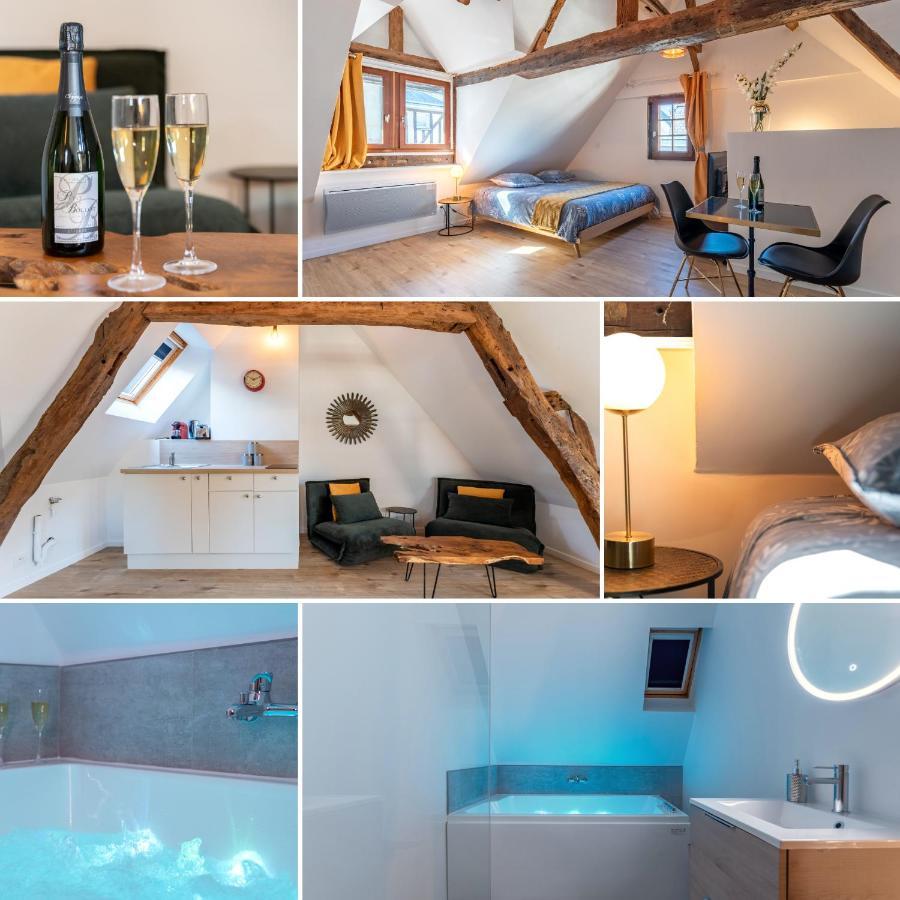 Centre-Ville Le Nid D'Amour Jacuzzi Appartement รูออง ภายนอก รูปภาพ